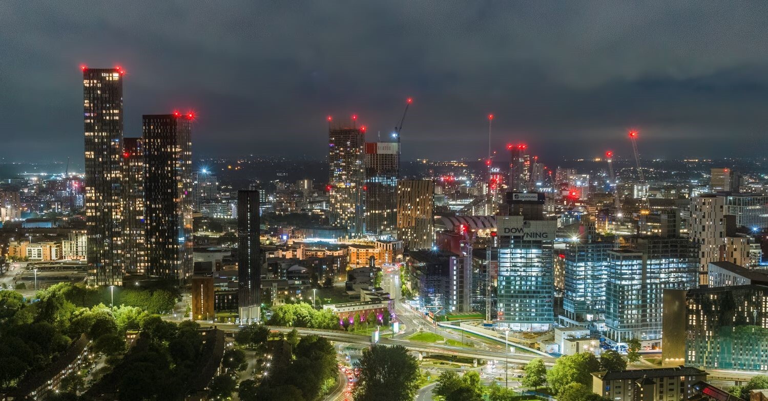 Manchester Skyline - Service Areas